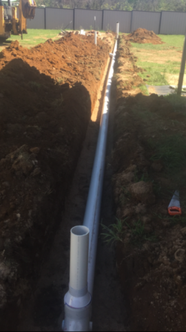 Commercial drainage stormwater drainage draining plumbing inspection Buderim marcoola twin waters maroochydore